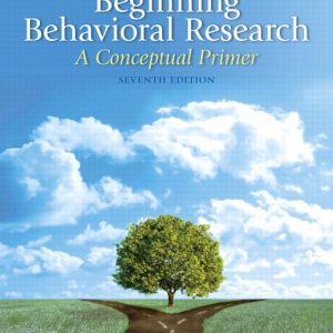 Beginning Behavioral Research book cover