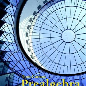 Prealgebra book cover