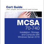 MCSA 70-740 Cert Guide book cover