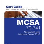 MCSA 70-741 Cert Guide book cover