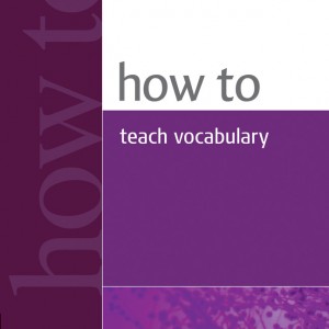 How to Teach Vocabulary book cover