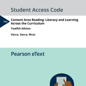 Content Area Reading book cover