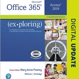 Exploring Microsoft Office Access 2019 Comprehensive book cover