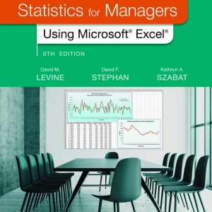 Study Guide and Solutions Manual for Statistics for Managers Using Microsoft Excel book cover