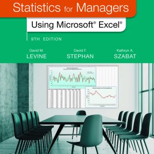 Study Guide and Solutions Manual for Statistics for Managers Using Microsoft Excel book cover