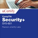 CompTIA Security+ SY0-601 Cert Guide uCertify Labs Access Code Card book cover
