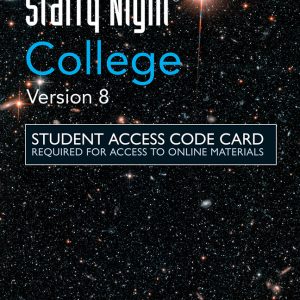 Starry Night, College Version 8 -- Access Code Card book cover