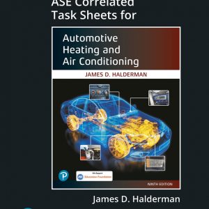 ASE Correlated Task Sheets for Automotive Heating and Air Conditioning book cover
