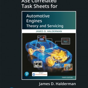 ASE Correlated Task Sheets for Automotive Engines book cover