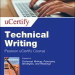 Technical Writing Pearson uCertify Course Access Code Card book cover