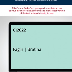 Revel + Print Combo Access Code for CJ 2022 book cover