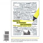 Statistics for Business and Economics book cover
