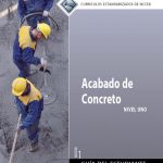 Concrete Finishing Trainee Guide in Spanish, Level 1 (International Version) book cover