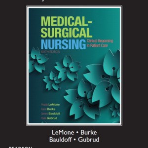 Study Guide for LeMone and Burke's Medical-Surgical Nursing book cover