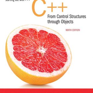 Starting Out with C++ from Control Structures to Objects book cover