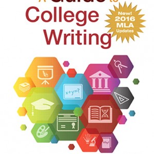 Guide to College Writing, A, MLA Update Edition book cover