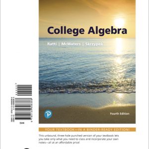 College Algebra book cover