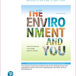 Environment and You, The book cover