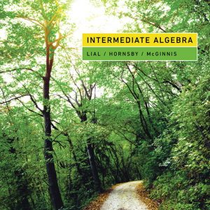 Intermediate Algebra book cover