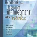 Handbook for Classroom Management that Works, A book cover