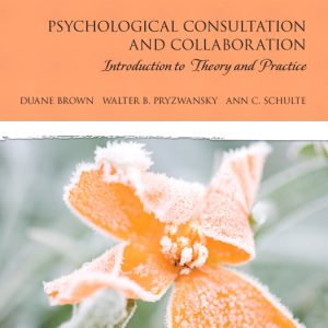 Psychological Consultation and Collaboration book cover