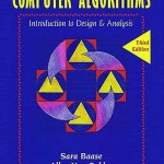 Computer Algorithms book cover