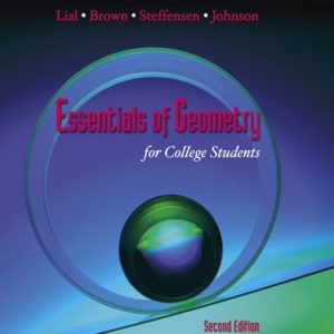 Essentials of Geometry for College Students book cover