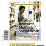 Research Methods for Social Work book cover