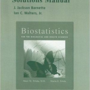 Student Solutions Manual for Biostatistics for the Biological and Health Sciences with Statdisk book cover