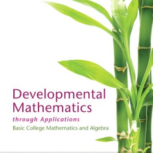 Developmental Mathematics through Applications book cover