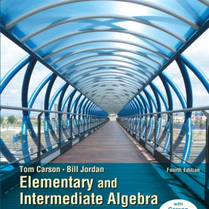 Elementary and Intermediate Algebra book cover