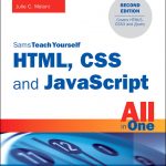 HTML, CSS and JavaScript All in One, Sams Teach Yourself book cover