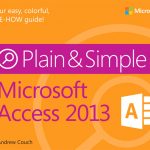 Microsoft Access 2013 Plain & Simple book cover